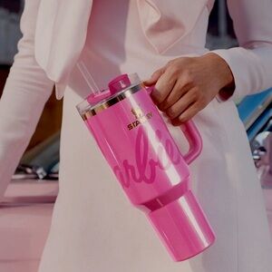 Barbie x Stanley Icon Tumbler 40 oz Quencher Brand New Limited Edition In Box